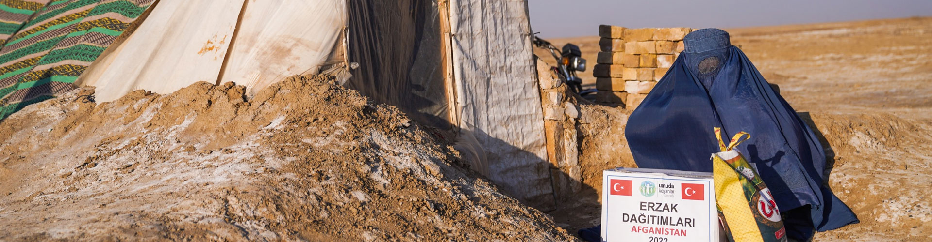 AFGANİSTANA ACİL YARDIM GÖTÜRDÜK