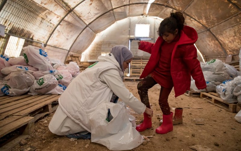 Suriye Azez Bölgesi Kış Yardımları 