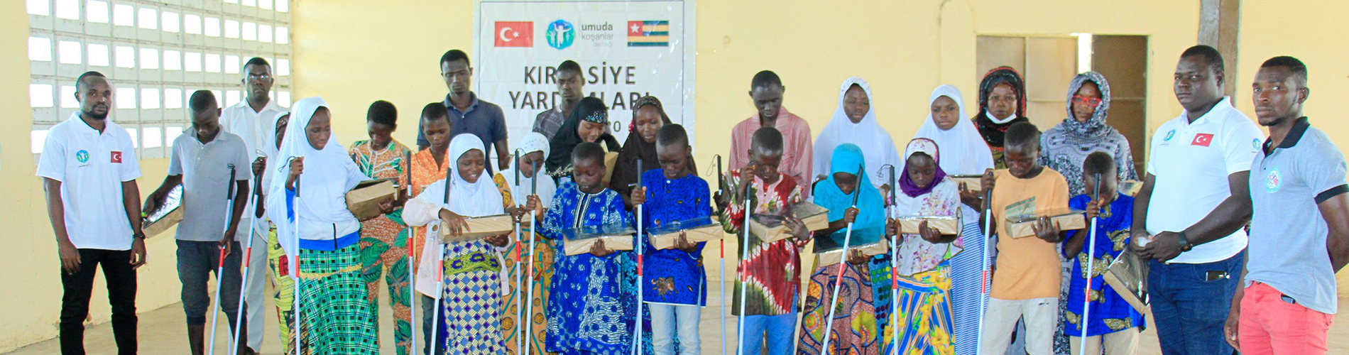 Yurt Dışındaki Görme Engelli Okullarına Desteklerimiz