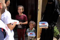 Gazze'de Kapı Kapı Dolaştık