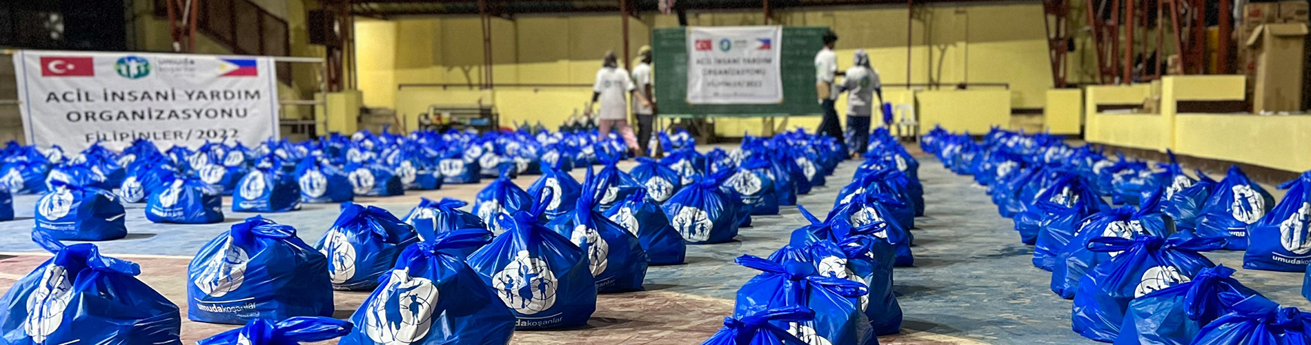 Filipinler'de Afetzedelerin İhtiyaçlarını Karşıladık