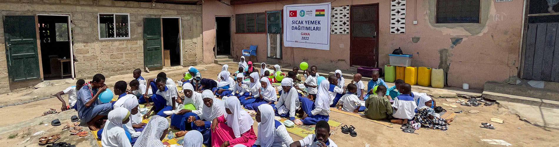 Sıcak Yemek Sofralarımızı Gana'da Kuruyoruz