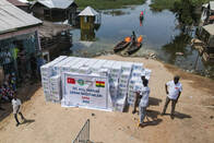 Gana'da Sel Mağdurlarının Yanındaydık