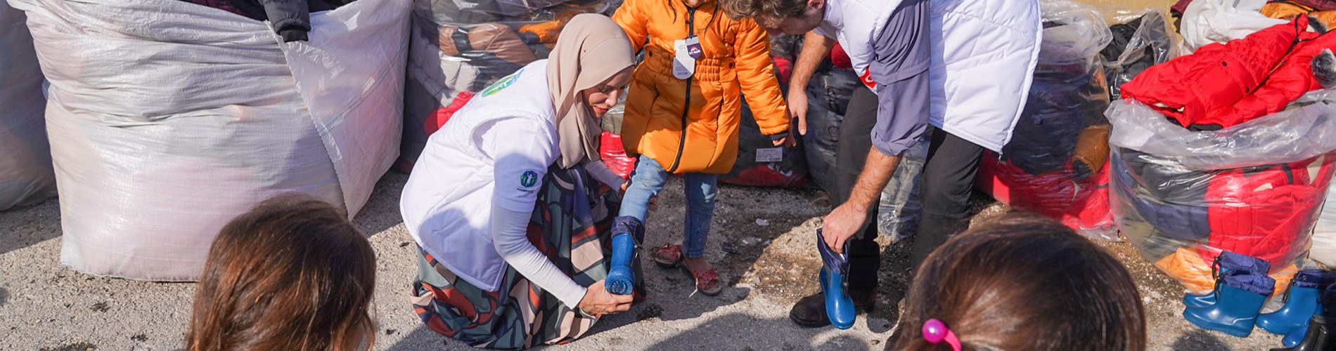 Kışlık Dağıtımları İçin Suriye'deydik