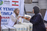 Arsal Kampında Sıcak Yemek Dağıtımlarımız