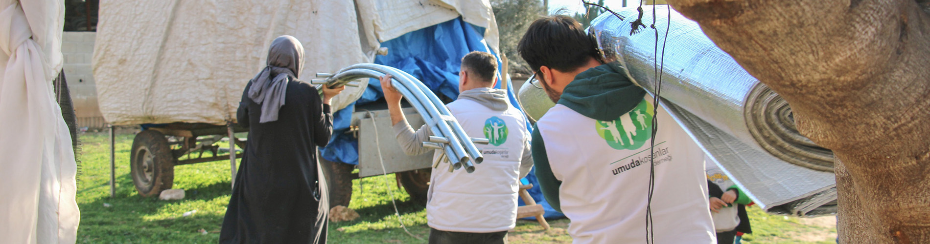 Hatay’da Çadır ve Gıda Yardımlarımızı Ailelerimize Ulaştırıyoruz