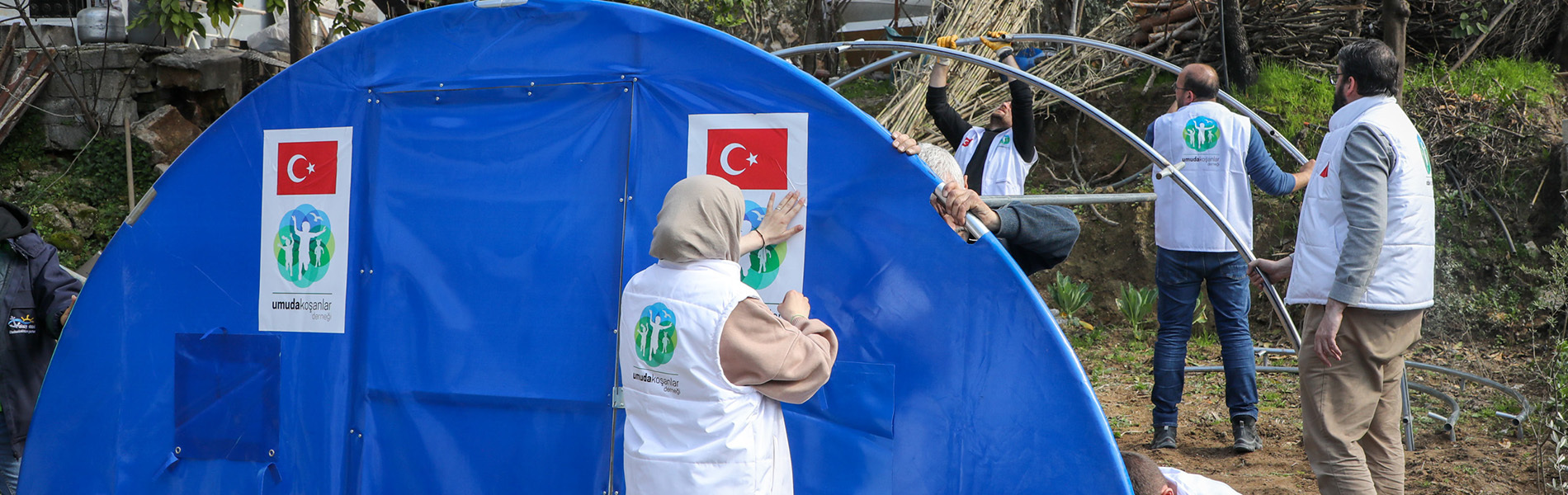 Afet Bölgesi Çalışmalarımız Devam Ediyor
