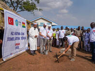 Hz. Fatıma Camii'mizin Temelini Attık