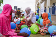 Gana'da Sıcak Yemek Sofraları Kurduk