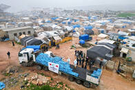 İdlip'te Ailelere Kömür Desteğinde Bulunduk