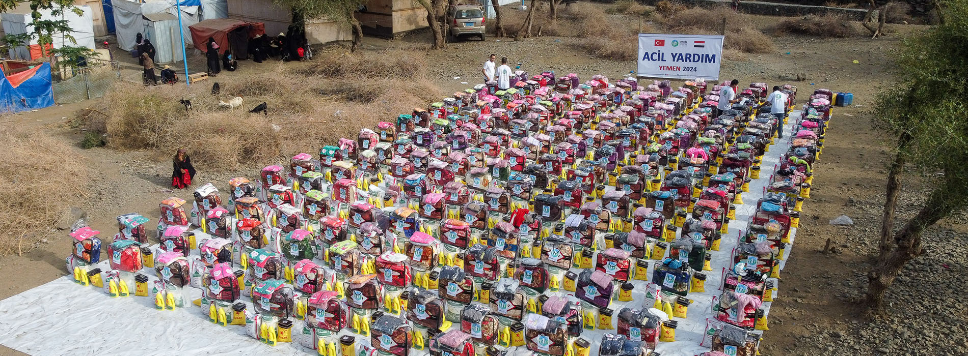 Desteklerinizi Yemen'e Ulaştırdık