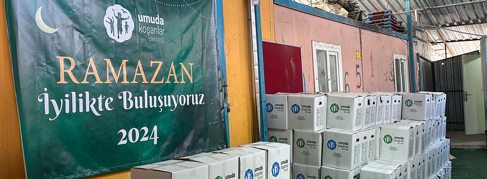 RAMAZAN AYININ BEREKETİNİ PAYLAŞMAK İÇİN HATAY’DAYDIK