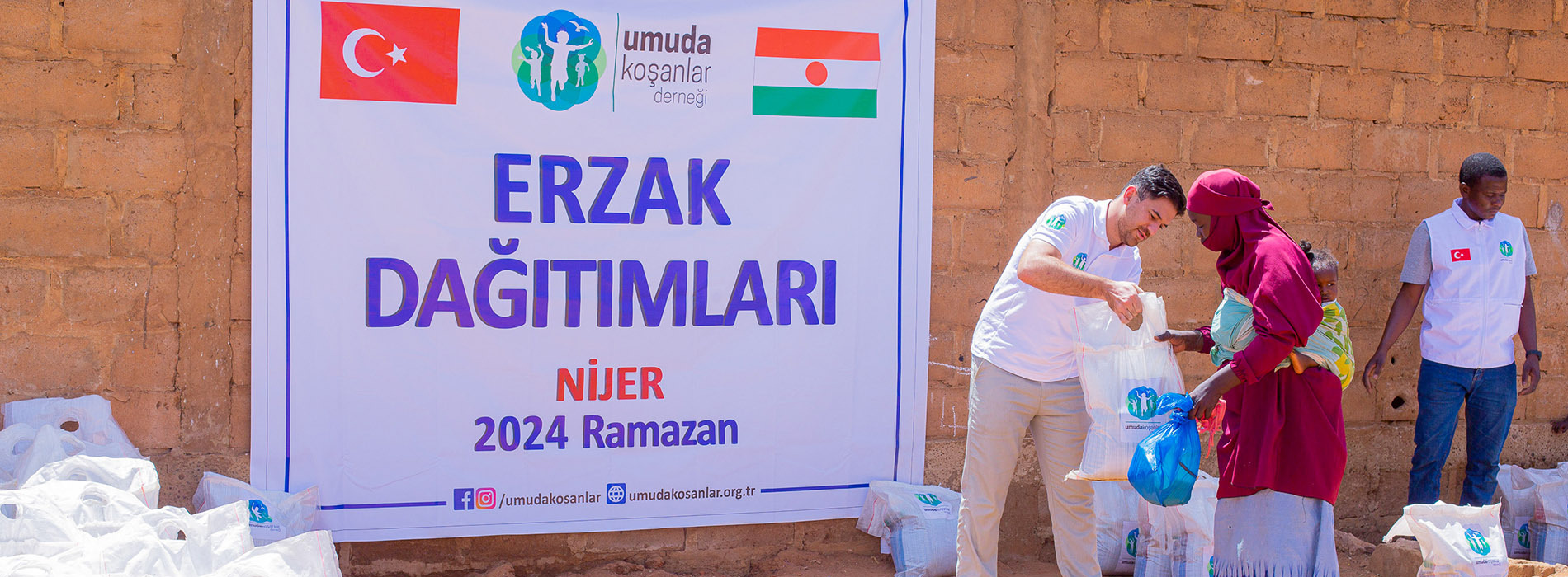 RAMAZAN DAĞITIMLARIMIZ İÇİN NİJER’DEYDİK.