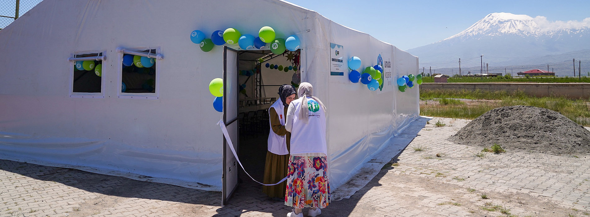 Iğdır'da Öğrenciler için Yemekhane İnşa Ettik