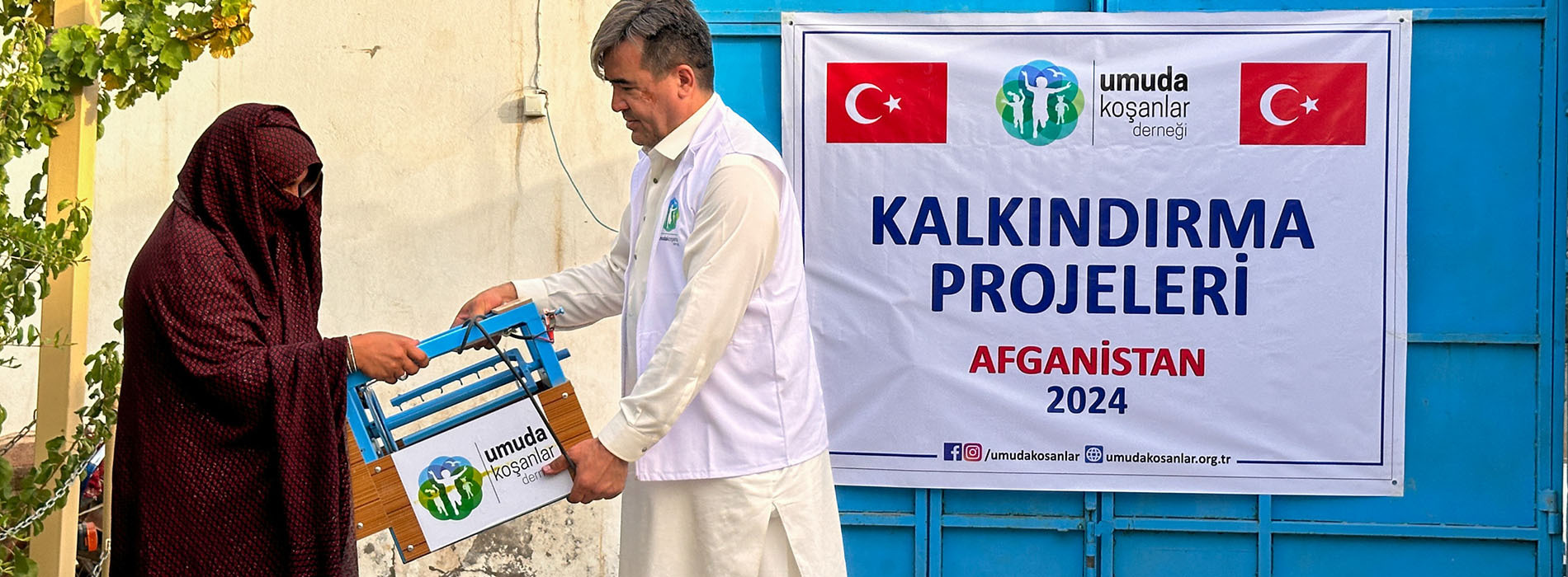 Afganistan’da kadınlara İş İmkanı Sağladık
