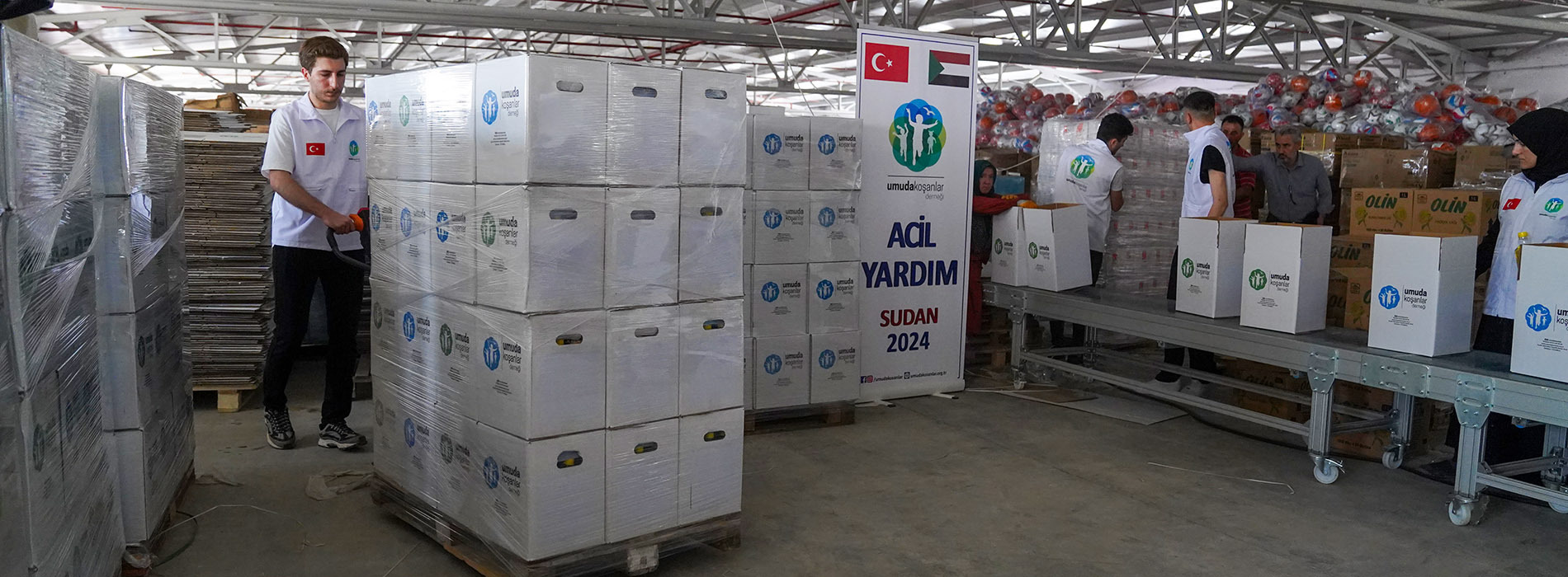 Sudan için Kızılay İyilik Seferine Katıldık