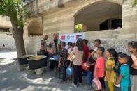 Gazze’nin Cebelya Bölgesinde Sıcak Yemek Dağıtımında Bulunduk