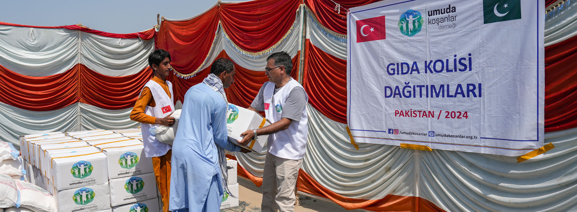 Pakistan’ın İhtiyaçlı Bölgelerine Desteğinizi Ulaştırdık