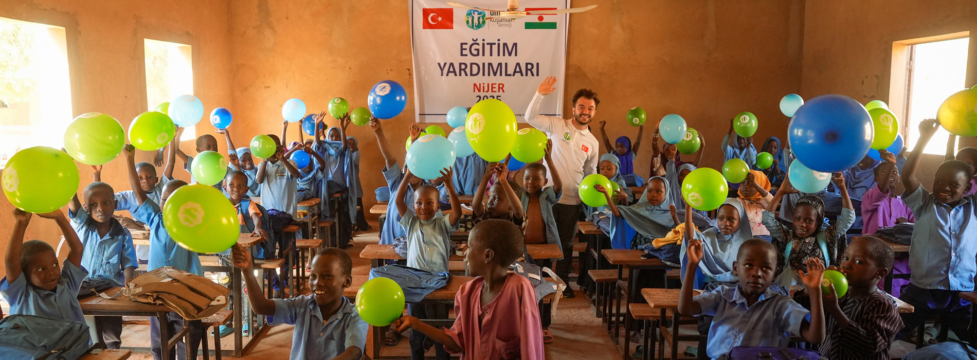 Nijer’de Kırtasiye Desteği Gerçekleştirdik