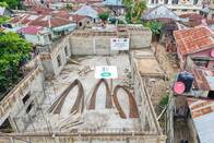 Hz. Meryem Camii ve Eğitim Merkezi Yükselmeye Devam Ediyor