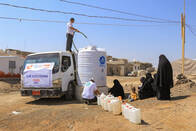 Mülteci Kamplarına İçme Suyu Ulaştırdık