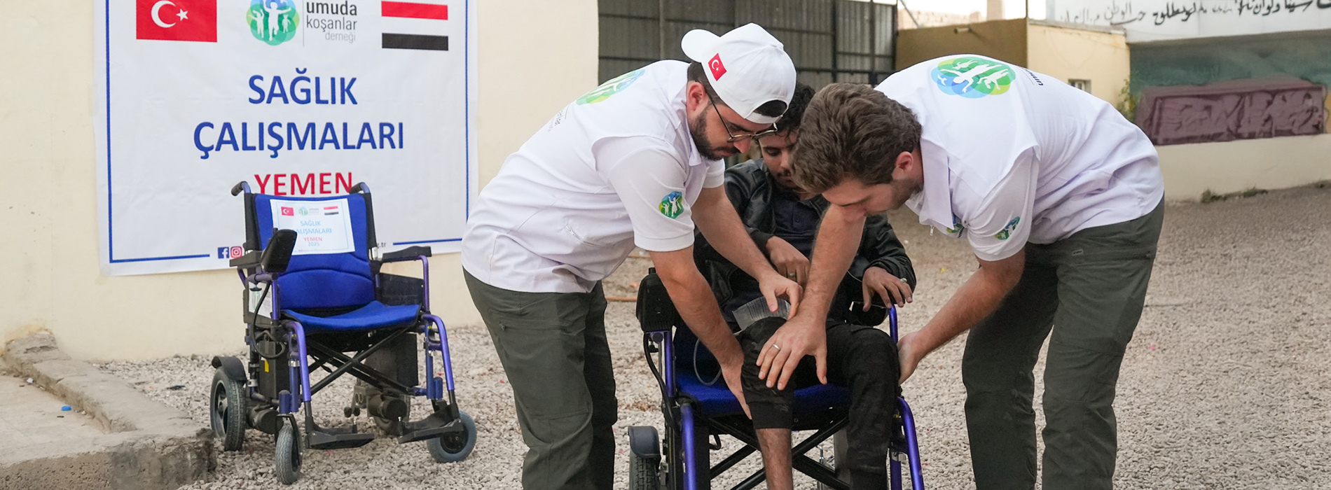 Tekerlekli Sandalye ile Günlük Yaşama Destek Olduk