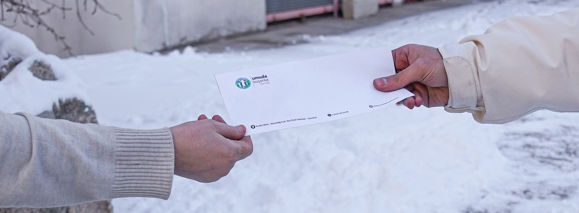 Kış Yardımları için Erzurum'daydık