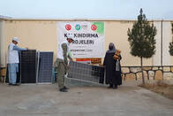 Mezar-ı Şerif’te Üreten Ellere Destek