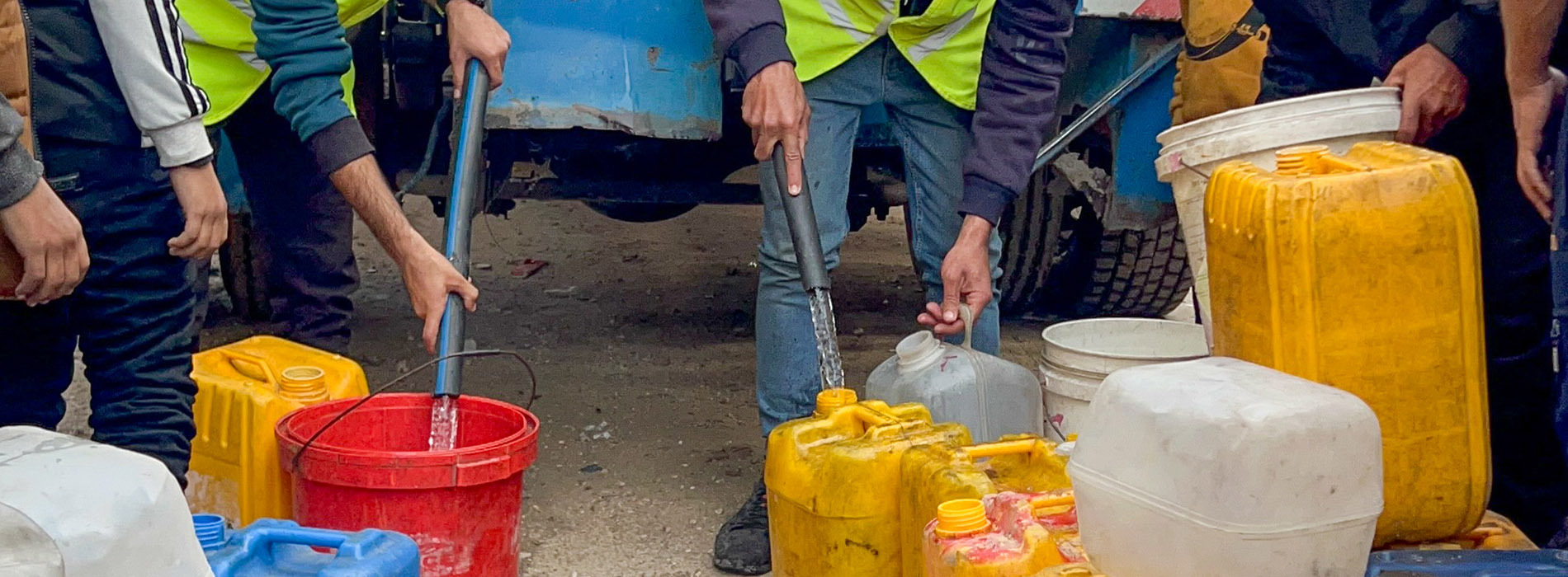 Gazze’de Temiz Su Ulaştırıyoruz