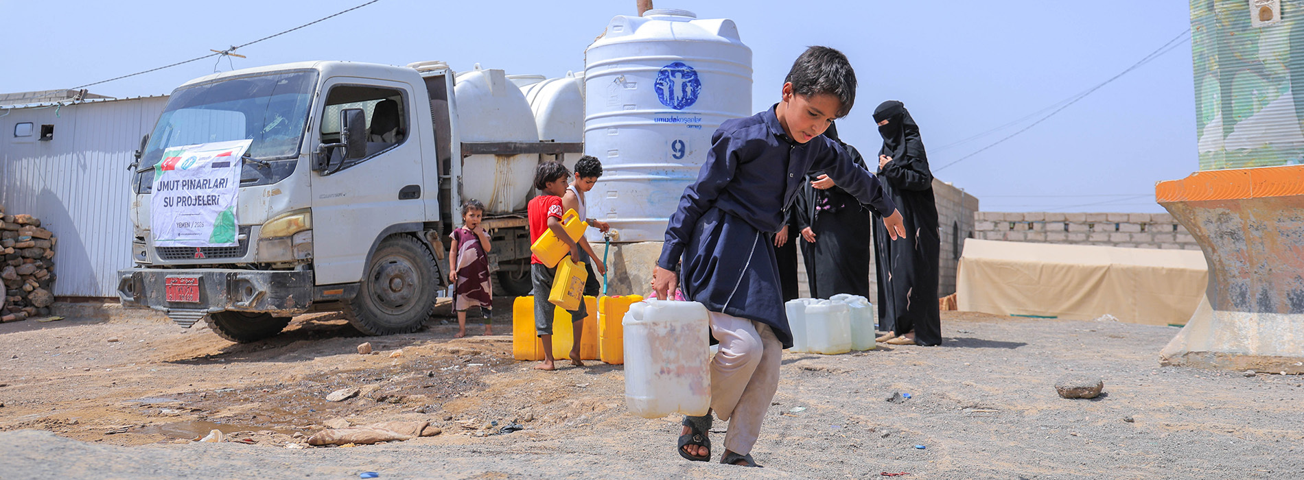 Marib’de 15 Bin İnsana Güvenli Su Ulaştırmayı Sürdürüyoruz